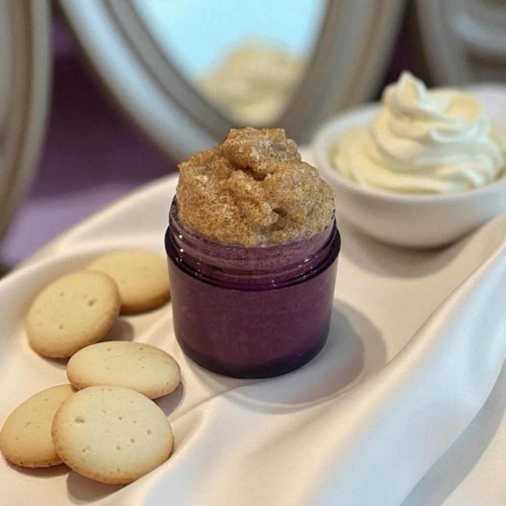 Orchid & Vine Creamy Exfoliation Luxury Lip Sugar Scrub Gourmet Vanilla Sugar
